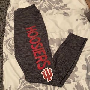 IU Hoosiers Athletic Leggings | Size S